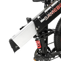 Samebike LO26PLUS 1000W elektrinis dviratis | Bekelės galiūnas su 15Ah baterija