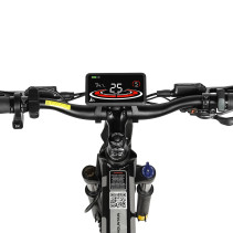 Samebike LO26PLUS 1000W elektrinis dviratis | Bekelės galiūnas su 15Ah baterija