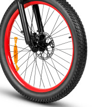 Samebike LO26PLUS 1000W elektrinis dviratis | Bekelės galiūnas su 15Ah baterija