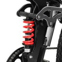 Samebike LO26PLUS 1000W elektrinis dviratis | Bekelės galiūnas su 15Ah baterija