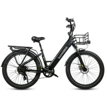 Samebike RS-A01PLUS 750W elektrinis dviratis | Miesto komfortas su 14Ah baterija
