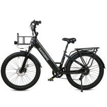 Samebike RS-A01PLUS 750W elektrinis dviratis | Miesto komfortas su 14Ah baterija