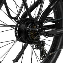 Samebike RS-A01PLUS 750W elektrinis dviratis | Miesto komfortas su 14Ah baterija