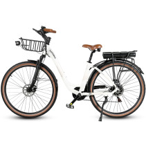 Samebike RS-A07 500W elektrinis miesto dviratis | Komfortas su 28 colių ratais