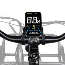 Samebike RS-A07 500W elektrinis miesto dviratis | Komfortas su 28 colių ratais