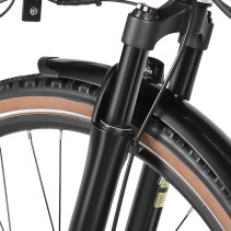 Samebike RS-A07 500W elektrinis miesto dviratis | Komfortas su 28 colių ratais