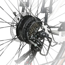 Samebike RS-A07 500W elektrinis miesto dviratis | Komfortas su 28 colių ratais