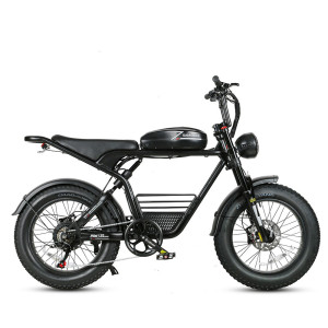 Samebike M20 1000W elektrinis mopedo tipo dviratis | Galia ir stilius viename