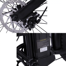 CMACEWHEEL GW20 750W 18Ah sulankstomas elektrinis dviratis