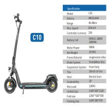 JOYOR C10 500W 10.4Ah elektrinis paspirtukas
