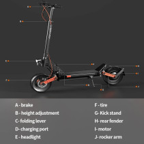 JOYOR S5 Pro 500W 26Ah elektrinis paspirtukas
