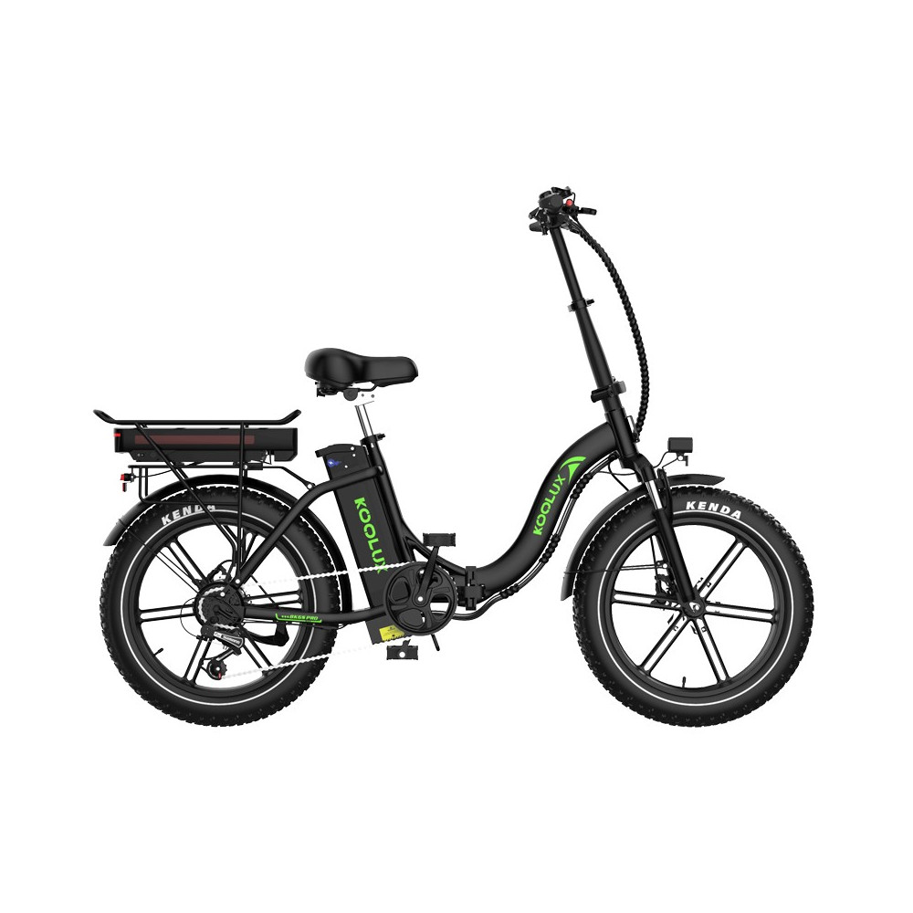 KOOLUX BK6S PRO 500W 23.4Ah sulankstomas elektrinis dviratis su dviguba baterija