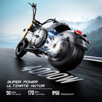 Eahora M8S 4000W 35Ah elektrinis čioperio stiliaus motoroleris