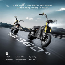 Eahora M8S 4000W 35Ah elektrinis čioperio stiliaus motoroleris