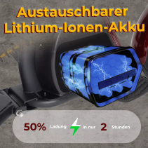 Eahora M8S 4000W 35Ah elektrinis čioperio stiliaus motoroleris