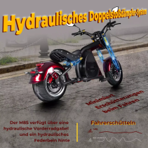 Eahora M8S 4000W 35Ah elektrinis čioperio stiliaus motoroleris