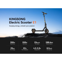 KingSong E1 KSE 350W 7.8Ah elektrinis paspirtukas