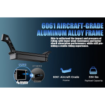 YUME Hawk Pro 6000W Samsung 60V 30Ah elektrinis paspirtukas