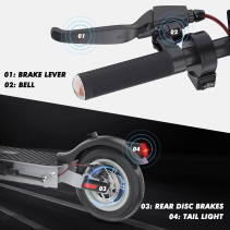 iENYRID M1 500W 12.5Ah elektrinis paspirtukas su APP