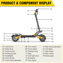 iENYRID ES60 2400W 23Ah Dual Motor elektrinis paspirtukas