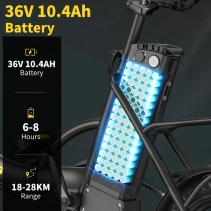 Hidoes C5 350W 10.4Ah elektrinis dviratis